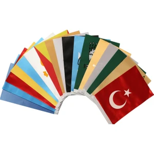 Bayrakal Eski Türk Devletleri Bayrağı 17 Adet