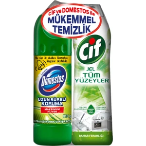 810 ml + Cif tüm yüzeyler 750 ml