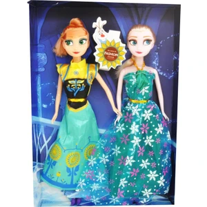 50bir Karlar Ülkesi Frozen Anna & Elsa Bebek Seti (2 Adet)
