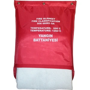 Çantalı Yangın Battaniyesi (100x150 cm)- LR-FB1015C