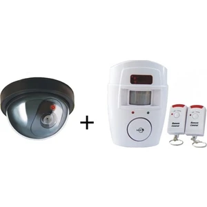 Hırsız Savar Set 2 ( LR-SK04 Caydırıcı Dome Kamera + LR-NG300 Kablosuz Hırsız Alarm Sistemi)- LR-HSET2