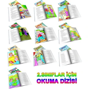 2.Sınıf Okuma Dizisi 10 Kitap