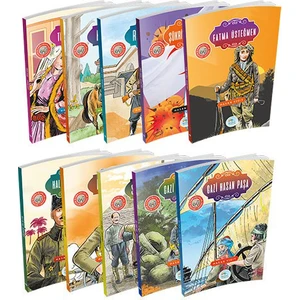 Büyük Kahramanlar Seti 10 Kitap 4. 5. Sınıf