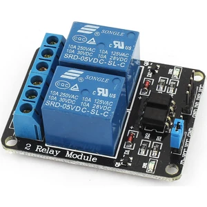 2'Li 5V Röle Kartı - 2 Way 5V Relay Module