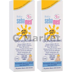 Baby Sun Spf 50+ Güneş Kremi 75Ml 2 Adet