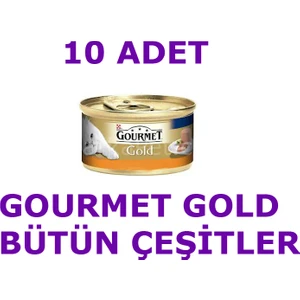 Gourmet Gold 85 Gr ( 10 Adet ) Bütün Çeşitleri