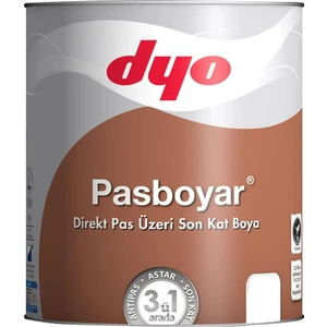 Pasboyar 2,5 Litre Mat Siyah Pasboyası
