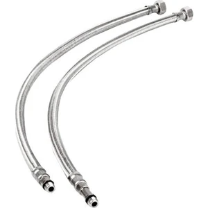 Batarya Flex Hortum 3/8-M10 40 Cm Kısa Uç