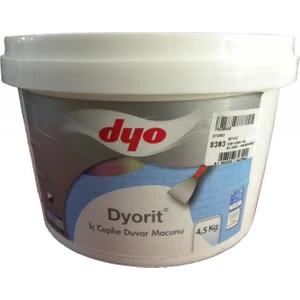 Dyorit İç Cephe Macunu 4,5 Kg Beyaz