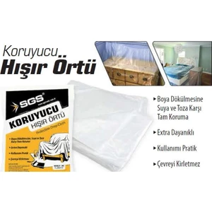 Sgs 4002 Hışır Boya Örtüsü 20 M2 4X5