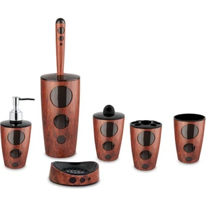 F354 Punto Banyo Seti 5 Parça Ahşap
