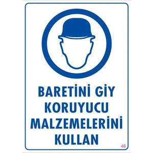 Pvc İkaz Levhası 25X35 Kod:48