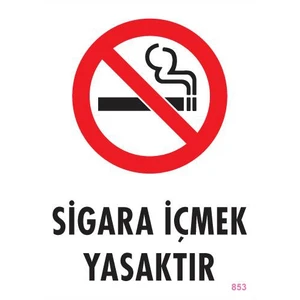 Pvc İkaz Levhası 25X35 Kod:853