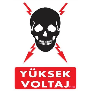 Pvc İkaz Levhası 25X35 Kod:1100