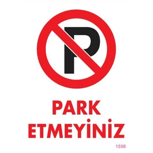 Pvc İkaz Levhası 25X35 Kod:1598