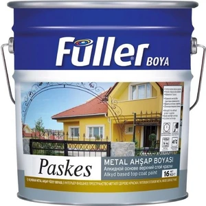 Paskes Sentetik Metal Boya 0,75 Kg Siyah