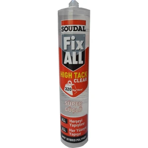 Fix All High Tack 290 Ml Kartuş Şeffaf