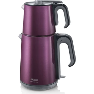 AR3032 Çaycı Heptaze Çay Makinesi - Inox / Inox - Mürdüm