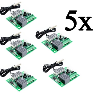 Weather Forecast 5 Adet Dijital Termostat 12v Akvaryum Kuluçka Buzdolabı thr205-5