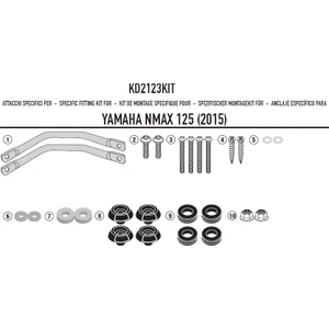 D2123kıt Yamaha N-Max 125 (15-17) Rüzgar Siperlik Bağlantısı