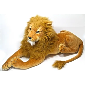 Peluşcu Baba 100 cm Büyük Boy Aslan Peluş Oyuncak Sağlıklı