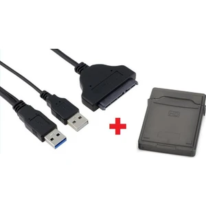 4853 Usb 3.0 Sata Kablo Çevirici Dönüştürücü Hdd Hardisk Kablosu + Kutu