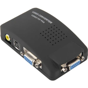 4870 Av Rca to Vga Video Çevirici Dönüştürücü Adaptör