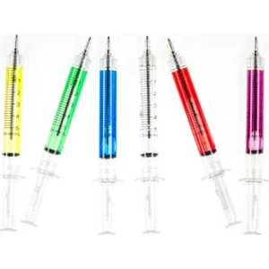 Toptancı Kapında Şırınga Şeklinde Kalem Syringe Pen