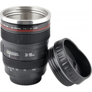 Toptancı Kapında Lens Görünümlü Termos Bardak
