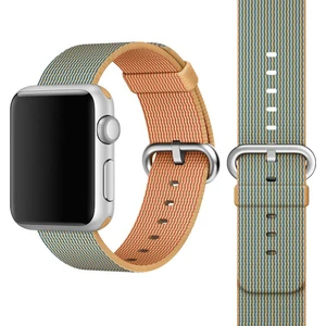 Apple Watch SERİ S10 / S11  46MM Uyumlu 44MM  45MM  İp Örme Kordon Kayış  BEDEN L  SERİ UYUMLU 7-8-9 RENK DIŞ GRİ İÇ KAVUNİÇİ