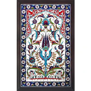 Armada Çini 60x100 Cm ED 624 Hançerli El dekoru Çini Pano