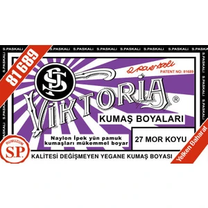 Kumaş Boyası Koyu Mor