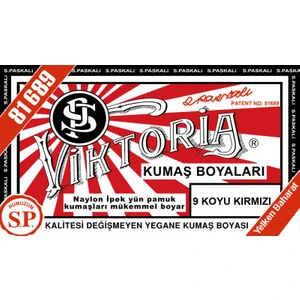 Kumaş Boyası Koyu Kırmızı