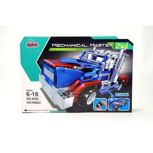 Technic Uzaktan Kumandalı 455 Parça Yapboz Mavi Jeep Kendin Yap Araba