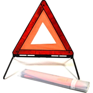 ÜR 070 Avrupa Standartlarına Uygun Fosforlu Üçgen Reflektör
