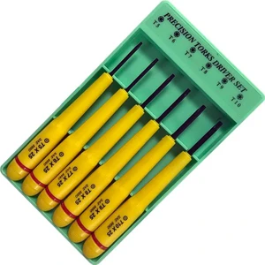 1453A Saatçi Tornavida Takımı Torx Uçlu 6 Parça