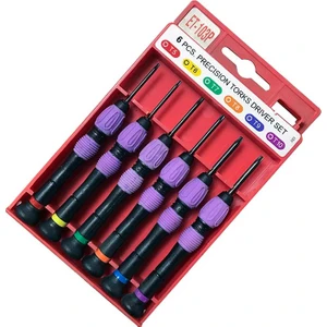 Et103P Saatçi Tornavida Takımı Torx Uçlu 6 Parça