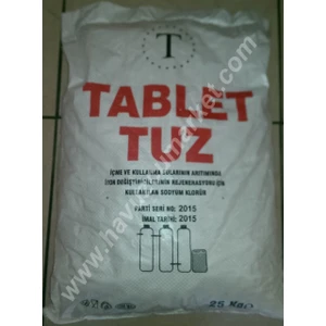 Tablet Tuz 25Kg (Sodyum Klorür)
