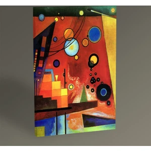 Tablo 360 Wassily Kandinsky Heavy Red Tablo 30 x 20 cm