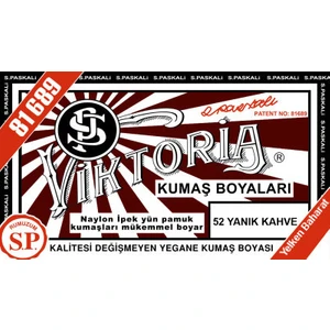 Kumaş Boyası Yanık Kahve