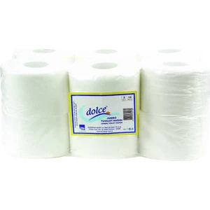 Jumbo Tuvalet Kağıdı Çift Katlı 4 Kg. 12 Rulo