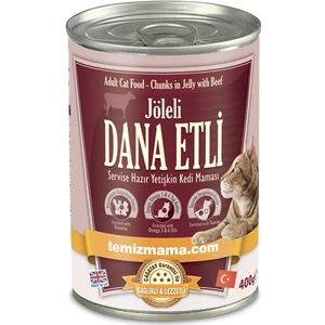 Jöleli Dana Etli Yaş Kedi Maması 400 gr