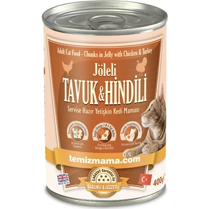 Jöleli Tavuk Ve Hindili Yaş Kedi Maması 400 gr