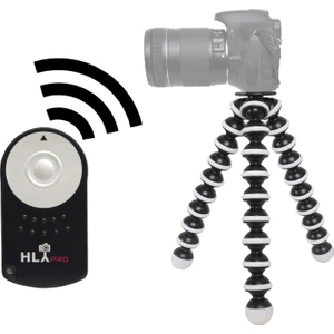 Canon 7D Mark II İçin HLYpro Gorillapod Tripod + RC-6 Uzaktan Kumanda