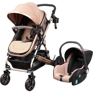 Baby Voyage Air Luxury 5 İn1 Travel Sistem Bebek Arabası - Kahve