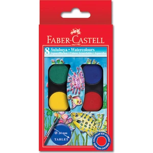 Faber Castell Bls. Suluboya, 8 Renk Küçük Boy