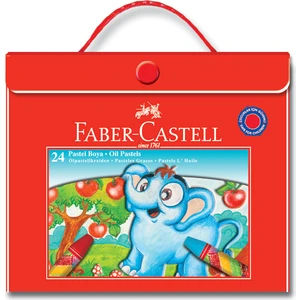 Bls. Karton Kutu Pastel Boya, 24 Renk