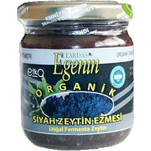 Tardaş Egenin Organik Siyah Zeytin Ezmesi 195gr