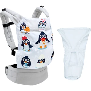Mutlu Penguenler Yenidoğan Set Ergonomik Kanguru