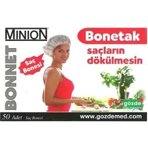 MINION MN 918 Bonetak Akordion Saç Bonesi 50 Adet Akordeon
